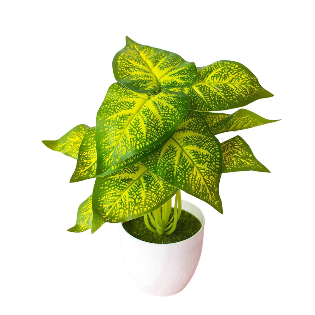 Bonsai Garden Design - نبات اصطناعي واقعي في وعاء، متوفر