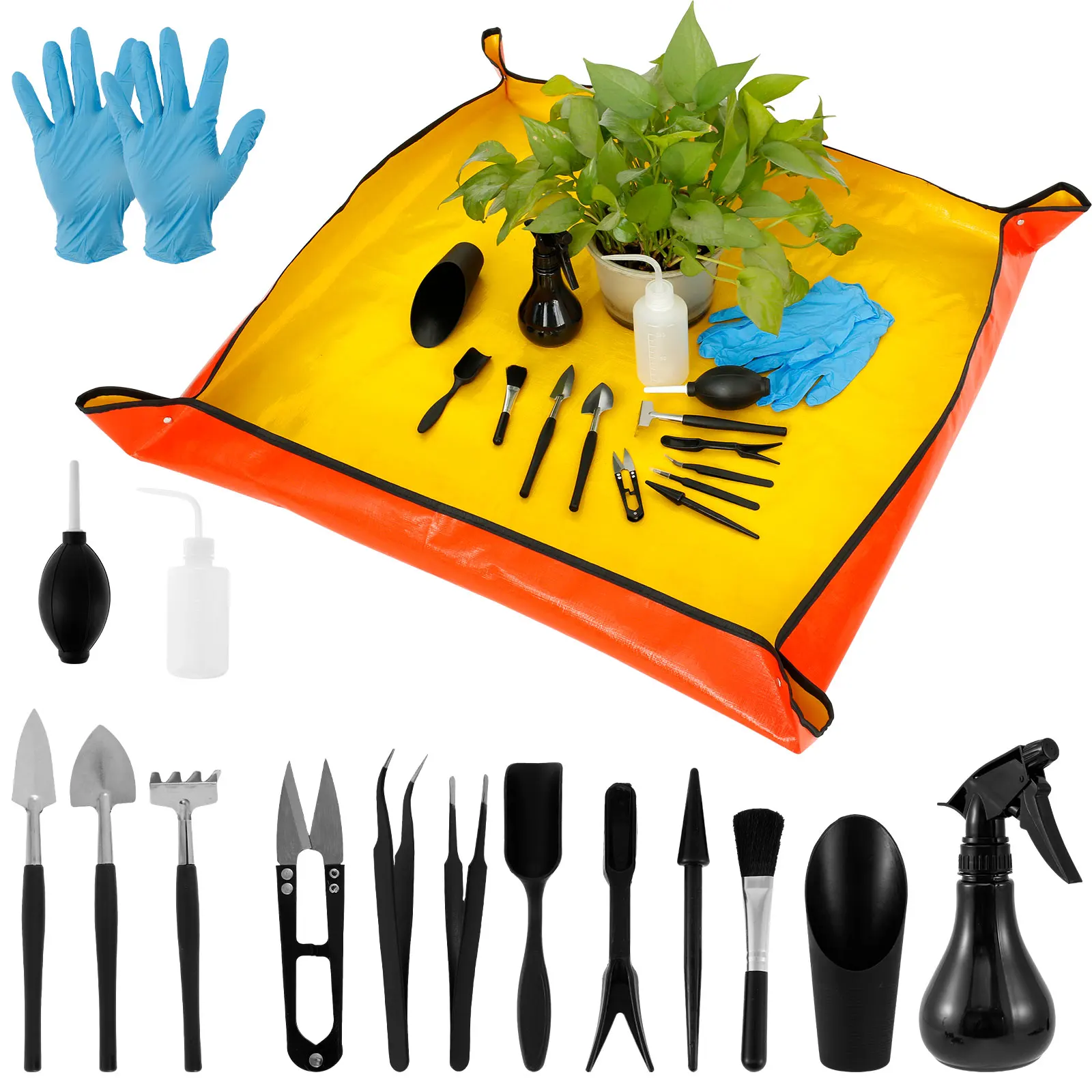 Bonsai Garden Indoor - أدوات نباتات عصارية للحدائق ، مجموعة
