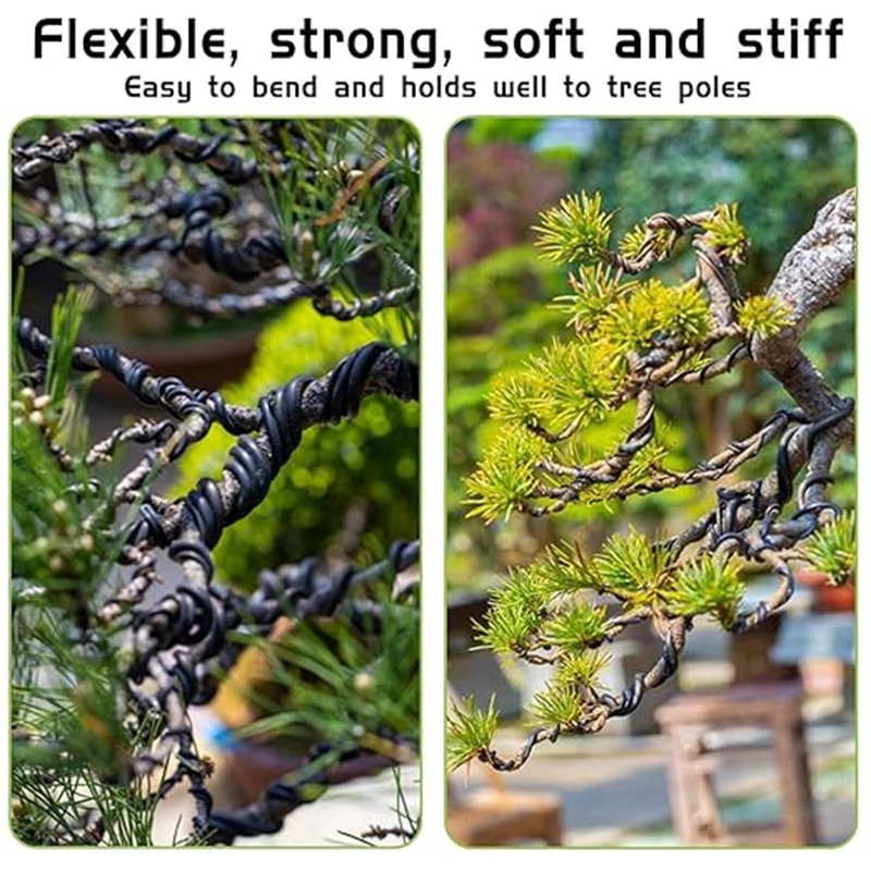 سلك ألومنيوم لتشكيل أشجار البو - مراجعة Bonsai Garden Design وسعره