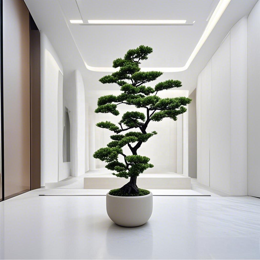 أشجار الأرز والصنوبر الاصطناعي - مراجعة Bonsai Garden Indoor وسعره