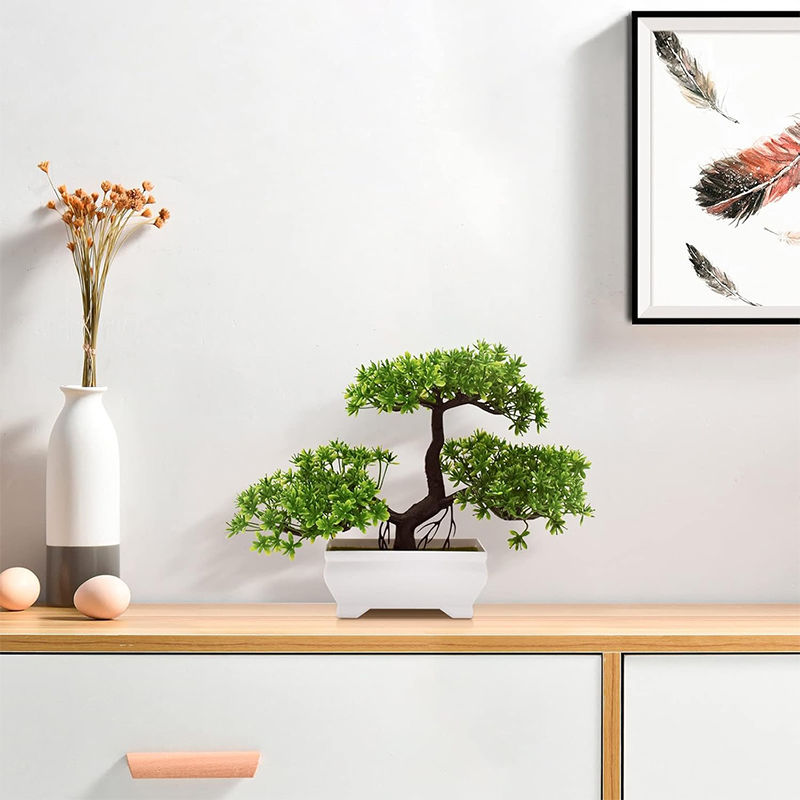نبات صناعي بيونيك من البلاستيك - مراجعة Bonsai Garden Indoor وسعره